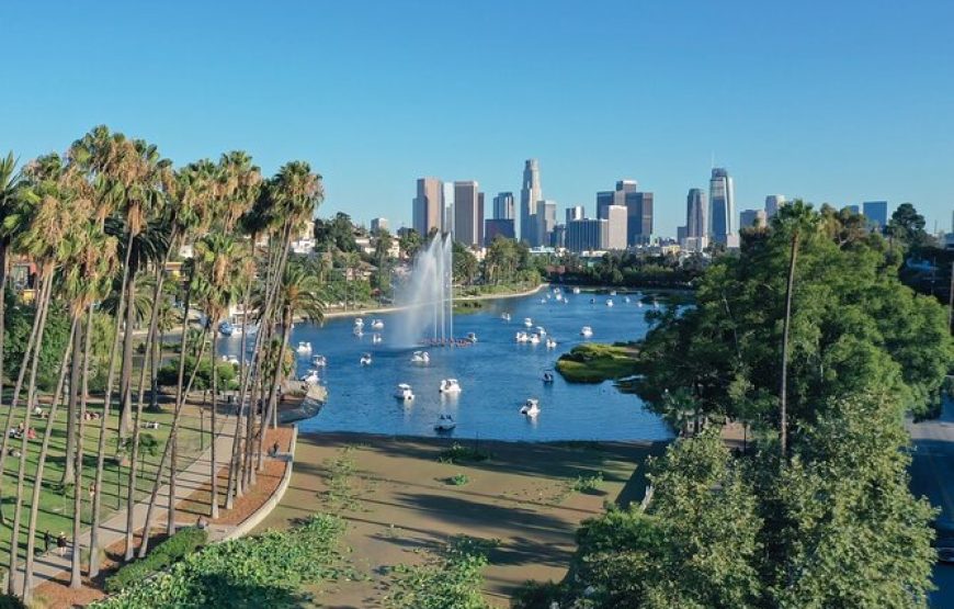 Swan Boat Rental in Echo Park