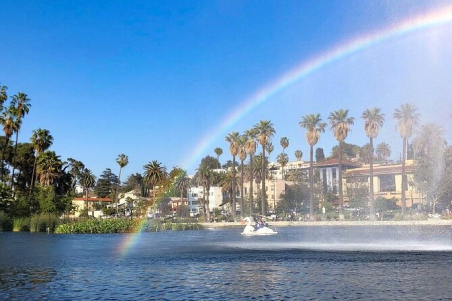 Swan Boat Rental in Echo Park